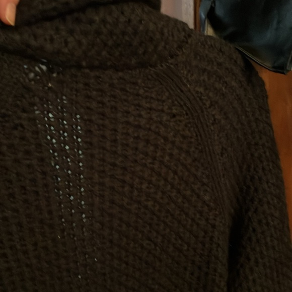 NWOT black sweater coat size S. - Picture 5 of 5